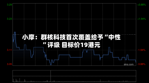 小摩：群核科技首次覆盖给予“中性	”评级 目标价19港元-第3张图片