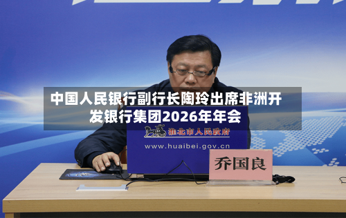 中国人民银行副行长陶玲出席非洲开发银行集团2026年年会