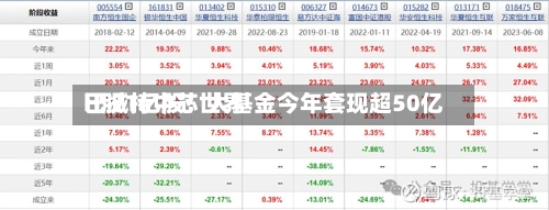 已减持中芯世界
H股1亿股!大基金今年套现超50亿-第2张图片