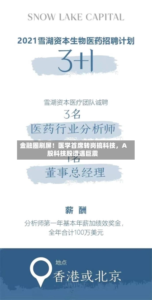 金融圈刷屏！医学首席转岗搞科技	，A股科技股遭遇巨震-第3张图片