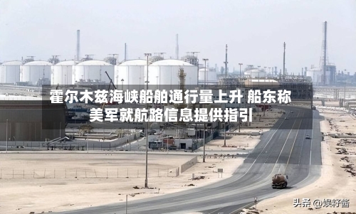 霍尔木兹海峡船舶通行量上升 船东称美军就航路信息提供指引
