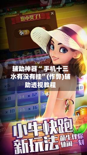 辅助神器“ 手机十三水有没有挂”(作弊)辅助透视教程-第2张图片