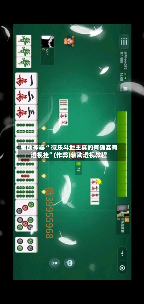 辅助神器“ 微乐斗地主真的有确实有透视挂”(作弊)辅助透视教程