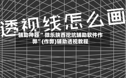 辅助神器“ 微乐陕西挖坑辅助软件作弊”(作弊)辅助透视教程-第2张图片