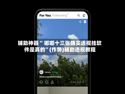 辅助神器“ 嘟嘟十三张确实透视挂软件是真的”(作弊)辅助透视教程-第2张图片