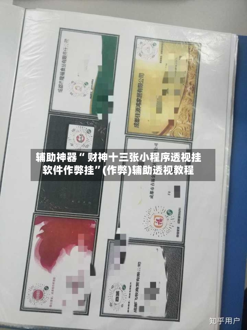 辅助神器“ 财神十三张小程序透视挂软件作弊挂”(作弊)辅助透视教程-第2张图片