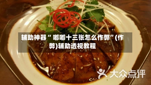 辅助神器“ 嘟嘟十三张怎么作弊”(作弊)辅助透视教程-第2张图片