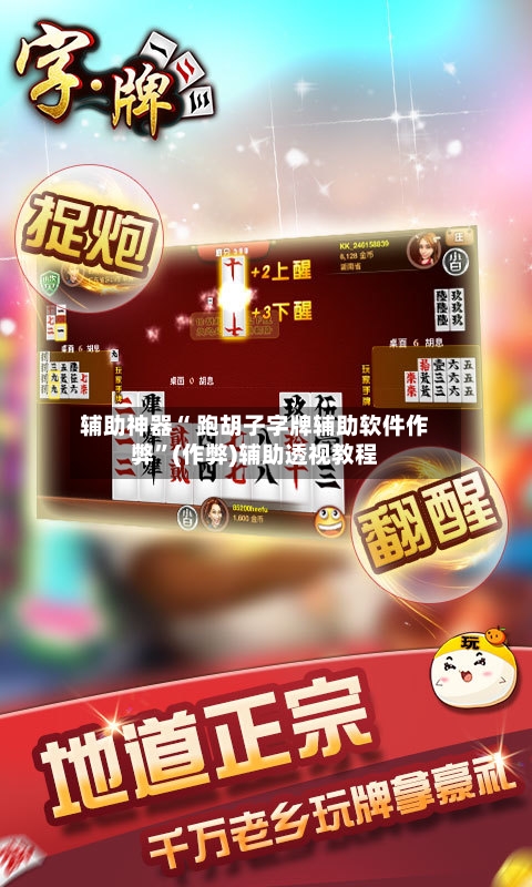 辅助神器“ 跑胡子字牌辅助软件作弊”(作弊)辅助透视教程-第2张图片
