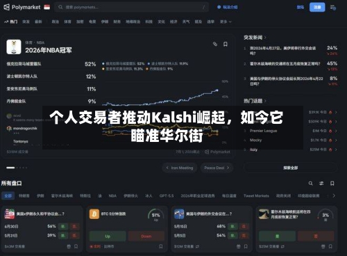 个人交易者推动Kalshi崛起，如今它瞄准华尔街-第3张图片