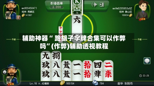 辅助神器“ 跑胡子字牌合集可以作弊吗”(作弊)辅助透视教程-第2张图片