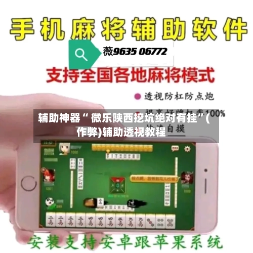 辅助神器“ 微乐陕西挖坑绝对有挂”(作弊)辅助透视教程