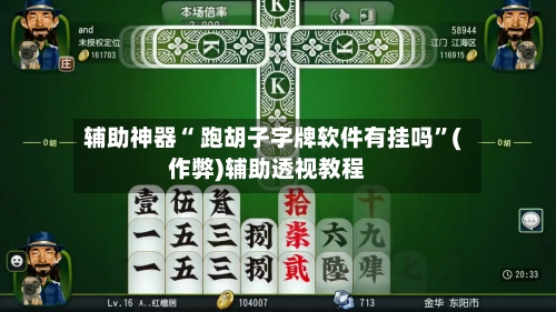 辅助神器“ 跑胡子字牌软件有挂吗”(作弊)辅助透视教程-第2张图片